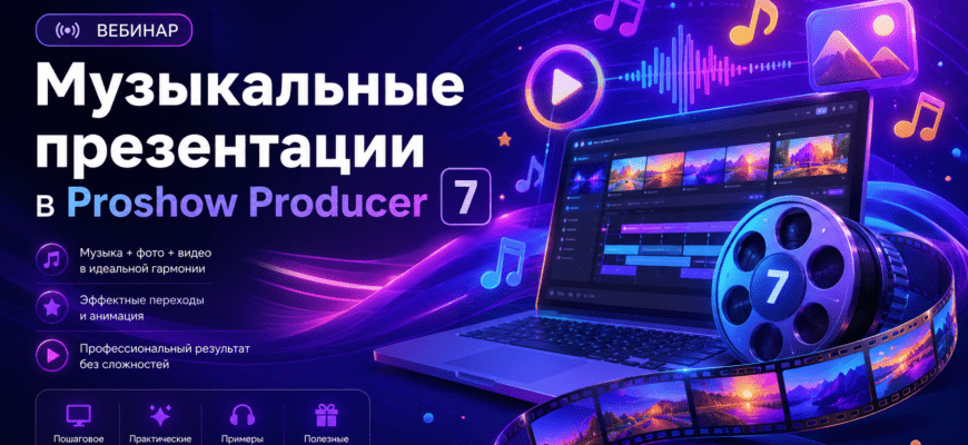 Музыкальные презентации для семьи, своего бизнеса и на заказ