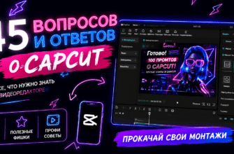 45 вопросов и ответом про Capcut