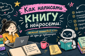 Как написать книгу в нейросети